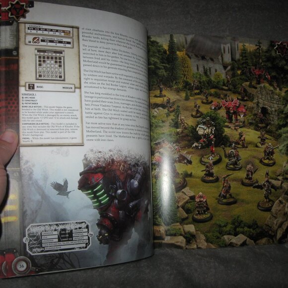 Warmachine RPG Softcover Book Khador Command 2409A6 - Picture 7 of 9
